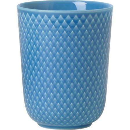 Lyngby porcelæn Rhombe-muki, 33 cl, sininen
