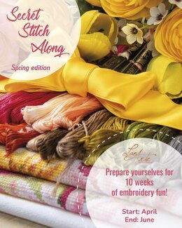 Secret Stitch 2026/2 - Aida - Lanarte