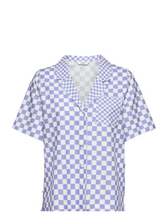 Enenzo Ss Shirt Aop 6743 Kortärmad Skjorta Multi/mönstrad Envii