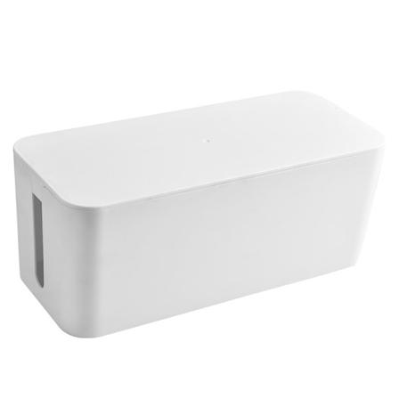 Kabelboks for organisering/styring 32cm x 13cm x 13.7cm Robust Plast med 2 Kabelguider på Sidene Beskyttelse og Sikkerhet