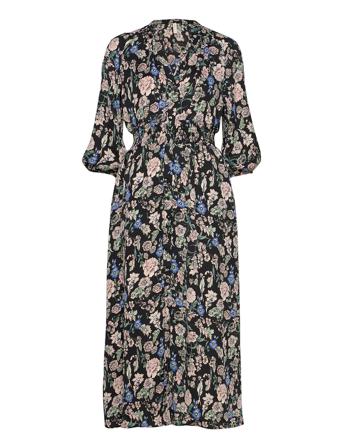 Yasvaletta 3/4 Long Dress - Show Black YAS