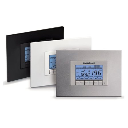 Cronotermostato Fantini Cosmi Intellicomfort CH141A da incasso elettronico a microprocessore