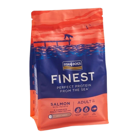 Fish4Dogs - Adult Finest med laks Små biter 1,5kg - Hund - Hundefôr & hundemat - Tørrfôr for hund - ZOO.no