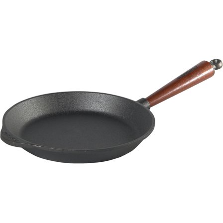 Skeppshult Stekpanna Gjutjärn 24 cm Trähandtag | Matlagning > Kokkärl & Stekpannor > Stekpannor | Bagaren och Kocken
