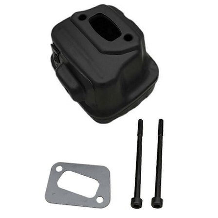 Pakoputken äänenvaimennin tiivistesarjalla malleihin 340 345 346 346XP 350 351 353, korkealaatuiset moottorisahan lisävarusteet