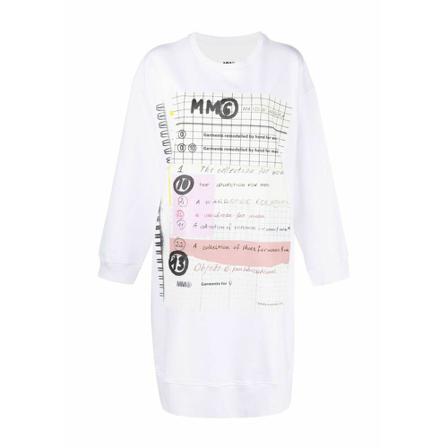 MM6 Maison Margiela Kjole Hvid, Dame