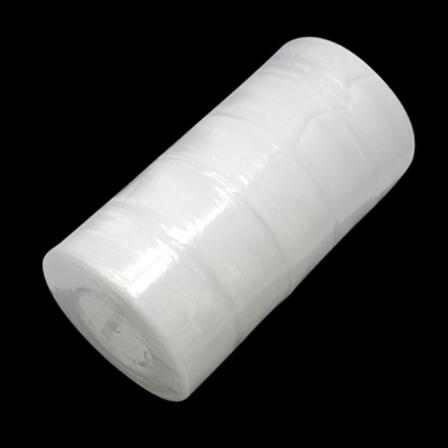 1 Rulle (50yard=45,78 Mt.) Vit Organza Band 30 Mm. Bred