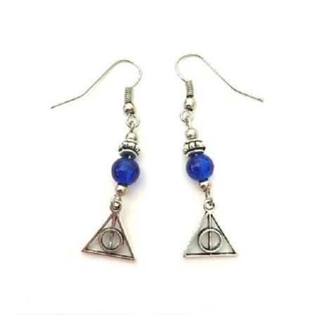 Örhängen - Ravenclaw - Deathly Hallows/Dödsrelikerna - Potter Blue