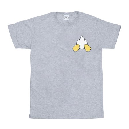 Disney Herr Donald Duck Bakside Brösttryck T-shirt 5XL Sport