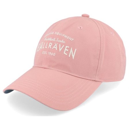 Fjällräven - Rosa unconstructed Keps - Fjällräven Est 1960 Cap Dusty Rose Dad Cap @ Hatstore