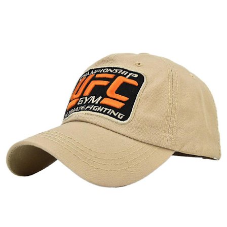 Ufc Tredimensionelt Broderi Baseball Cap 3d Broderi Baseball Cap Peaked Cap Cowboy Hat Solskærm One Piece