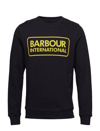 B.intl Large Logo Sweat Sweat-shirt Genser Svart Barbour