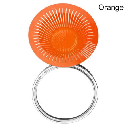 2st 86mm spirande lock Mason Jar Lock ORANGE FÖR 86MM2ST 2ST