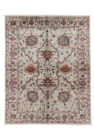 Ziegler Ariana Rug 155X198 Brown/Dark Yellow Wool, Afghanistan