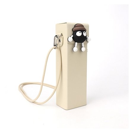 Förvaringsväska kompatibel med DJI Osmo Pocket 3, Hårt Skal Läderfodral, Stöttålig, Vattentålig, Axelremsväska