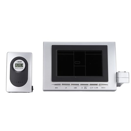 TSH134G Trådlös väderstation Digital display Väderprognos Klocka Elektronisk termometer med sensor