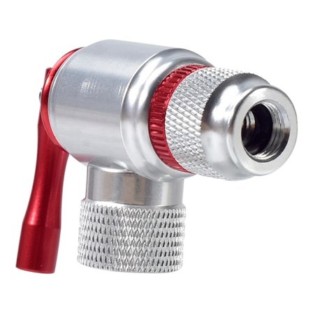 Sykkel CO2-pumpe, kompatibel med Presta- og Schrader-ventiler | Mini dekkpumpe kompatibel med landevei-, racer- og MTB-sykler | Uten patron