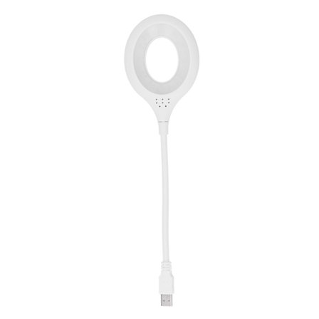 USB Bærbar LED Læselampe Bøjelig Hals Øjenbeskyttelse Tastatur Lampe Naturligt Lys Sengelampe til Læring
