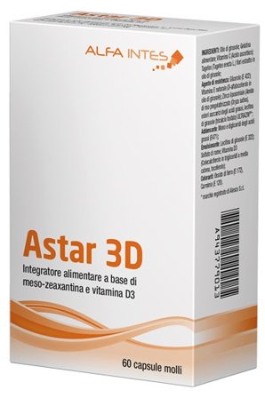 Astar 3D 60 Capsule Molli Integratore Benessere 3D