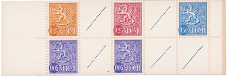 Finland 1972 - MICHEL MH5 (Cover c) - Postfrisk hæfte