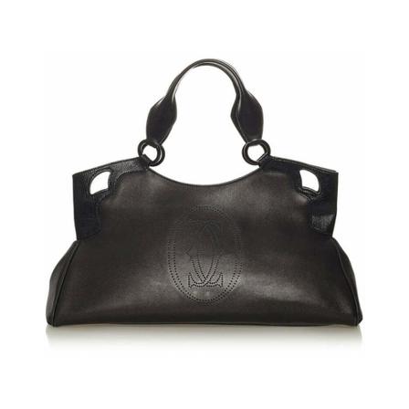 Cartier Vintage, Pre-owned Handbags Zwart, Dames, Maat:ONE Size