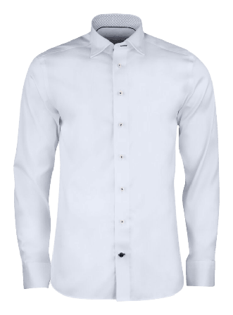 J.Harvest & Frost Rb122 Twill Non-iron Slim Skjortor Herr Vit L 41/42