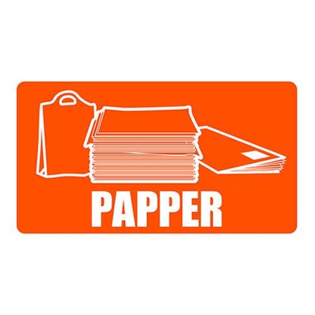 UniGraphics 3124129 Dekal papper, 180 x 100 mm, Skyltar