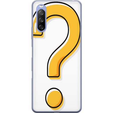 Yhteensopiva Puhelinkuori Sony Xperia 10 III Lite Kysymysmerkki