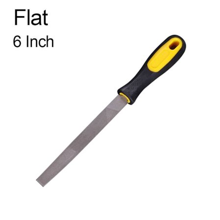 Karbonstål Sagfiler Håndfil 6 TOMMELAT FLAT