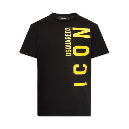 Dsquared2 Logo T-shirt Sort, Herre T-shirts