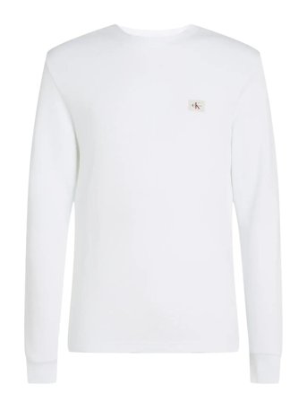 Calvin Klein Jeans | Woven Label Waffle Ls Tee | L