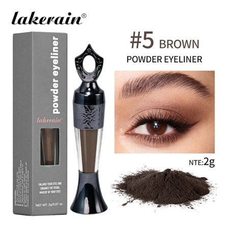 Pulver Eyeliner - 100% Naturlig Eyeliner i Egyptisk Stil med en pulverformel, der kan bruges direkte.