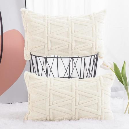 2 st 30 x 50 cm Mjuk plysch ylle kort sammet dekorativ C