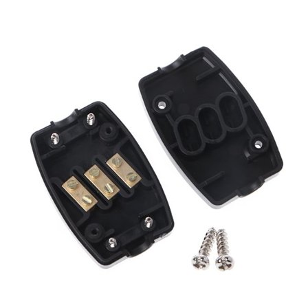 13A InLine Koblingsboks 3 Terminaler Skjøt Fleksibel Kabel Ledning Strømnett Elektrisk Skjøter