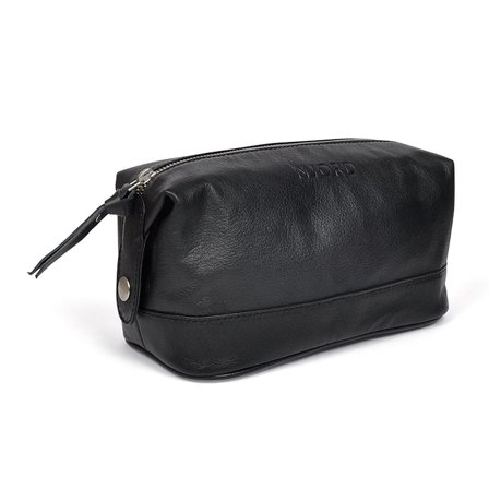 Njord Toilet Bag (Goat Skin) Sort, Tøj & Bolig, Tilbehør, Toilettasker