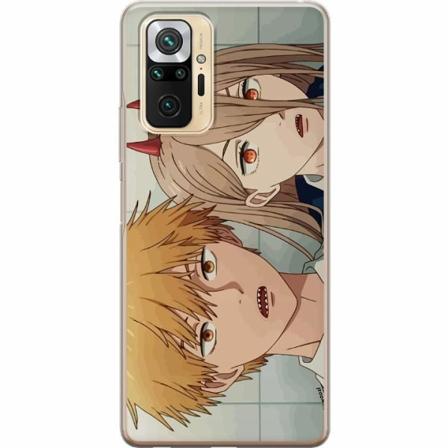 Xiaomi Redmi Note 10 Pro Skal / Mobilskal - Chainsaw Man