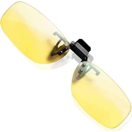 Clip-on briller med filter mot blått lys - Ny - Høy beskyttelse for skjermer - Gamingbriller PC Mobil TV - Anti-tretthet Anti-UV Anti-blått lys [