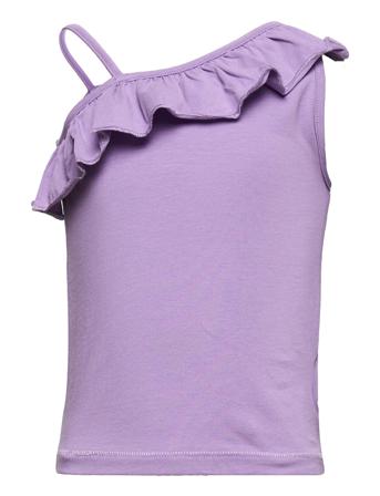 Koggaya S/L Frill Top Jrs Purple Kids Only