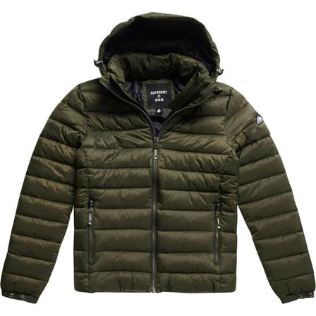 Superdry puffer jacket , Groen , Heren , Maat: M