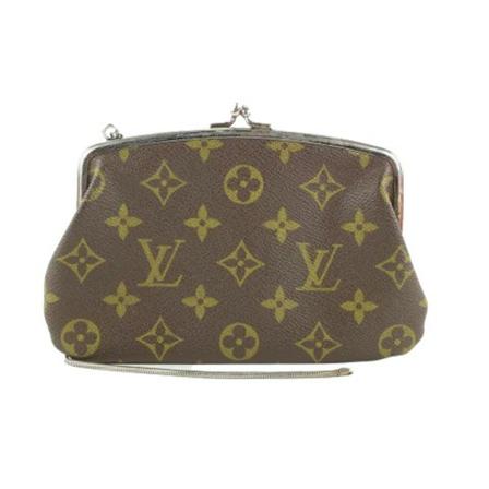 Louis Vuitton Vintage, Pre-owned Canvas louis-vuitton-bags Bruin, Dames, Maat:ONE Size