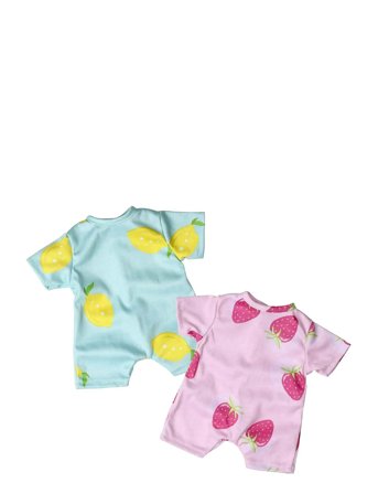 Pyjamas 2-Pack, 36-41 Cm Patterned Micki Leksaker