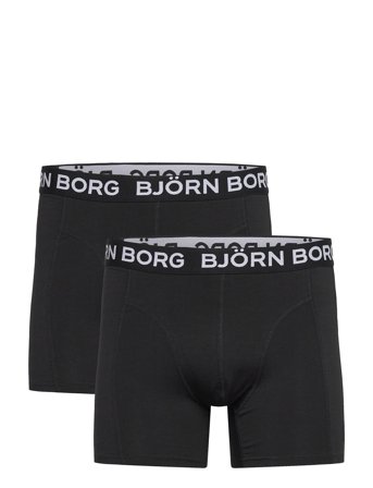 Björn Borg Cotton Stretch Boxer 2P - Black - XL