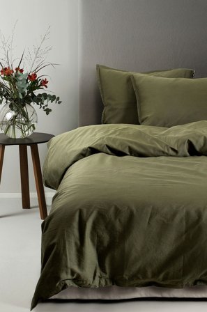 Himla - Påslakan Soul - Grön - Påslakan - 140X220 - Från Homeroom