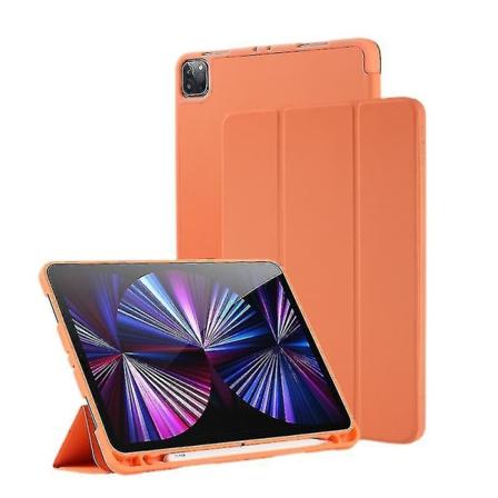 Fodral Kompatibelt Med Ipad Pro 2020/21 (11 tum), Smart Cover Auto Väcka/Sova (orange)