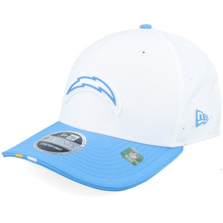 New Era - NFL White adjustable Czapka Z Daszkiem - Los Angeles Chargers NFL 25 Training 9SEVENTY White/Sky Adjustable @ Hatstore