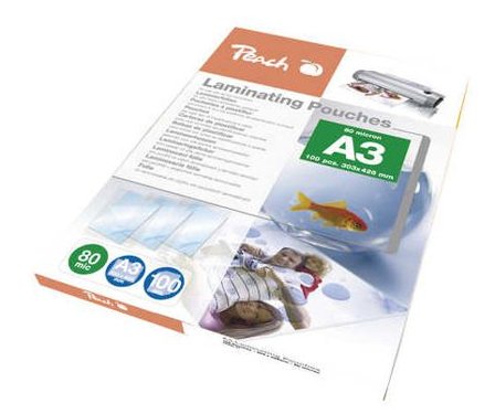 PEACH Lamnierfolie 80mic DIN A3 100 Stk.