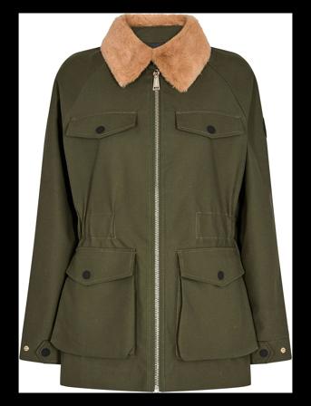 Mmcampbell Coated Parka Green MOS MOSH