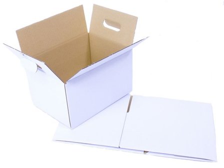 Boxon Wellåda E234SB 430x310x175mm V/B A3 - Lyreco - Emballage och lagerutrustning - Lådor och well - Welllådor 1-lag - 370-500 mm