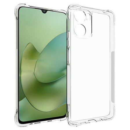 SKALO Motorola Moto G06 4G Extra strong TPU Suojakuori - Läpinäkyvä