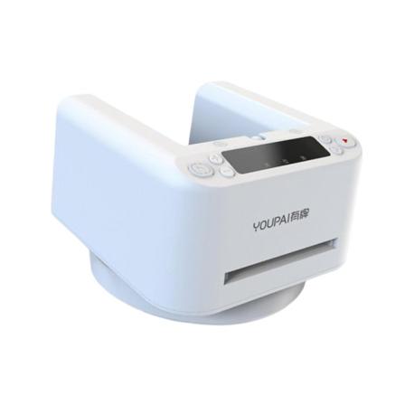 Automaattinen kortinjakaja, kannettava, max 8 pelaajaa, juhlatalon toimintatyökalu, valkoinen White 12cmx12.5cmx8.5cm